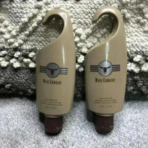 Avon Wild Country Hair and Body Wash Lot of 2 New Sealed 5 oz